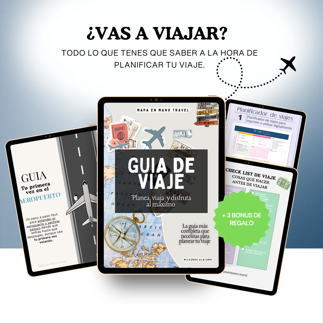 Guia de Viaje Para Organizar Cualquier Destino del Mundo
